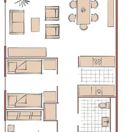 Apartment Haus Zur Mole, Luca-apartment